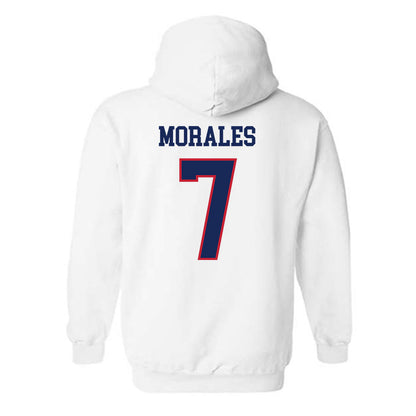 Arizona - NCAA Baseball : Richie Morales - Classic Shersey Hooded Sweatshirt-1