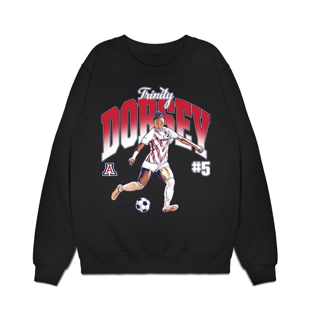 Arizona - NCAA Women's Soccer : Trinity Dorsey - Collage Premium Crewneck Sweatshirt-0