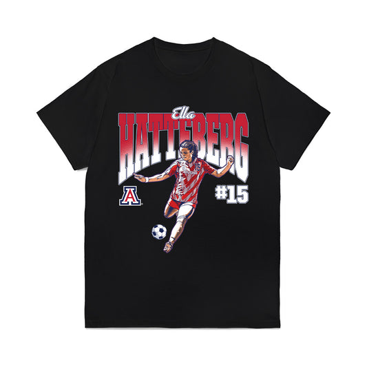 Arizona - NCAA Women's Soccer : Ella Hatteberg - Collage Comfort Colors T-Shirt-0