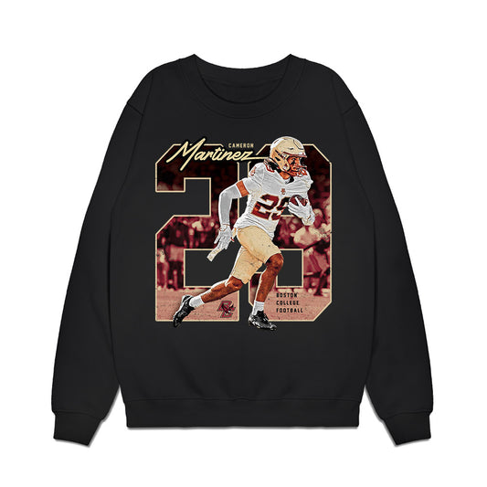 Boston College - NCAA Football : Cameron Martinez - Collage Premium Crewneck Sweatshirt-0