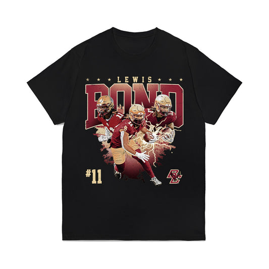 Boston College - NCAA Football : Lewis Bond - Collage Comfort Colors T-Shirt-0