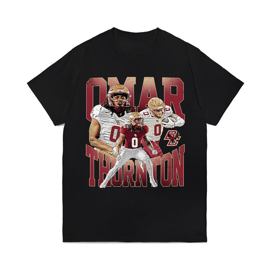 Boston College - NCAA Football : Omar Thornton - Collage Comfort Colors T-Shirt-0