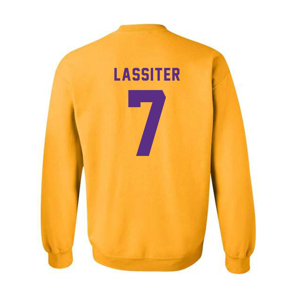 LSU - NCAA Softball : Jalia Lassiter - Classic Shersey Crewneck Sweatshirt-1