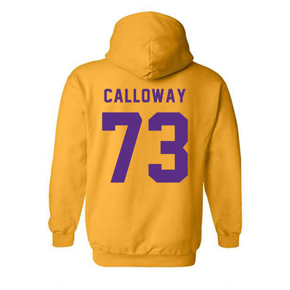 LSU - NCAA Football : Ethan Calloway - Classic Shersey Hooded Sweatshirt-1