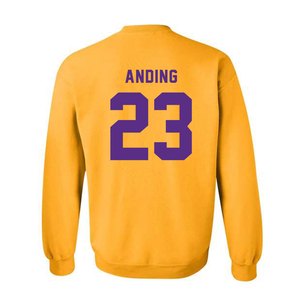 LSU - NCAA Football : Aidan Anding - Classic Shersey Crewneck Sweatshirt-1