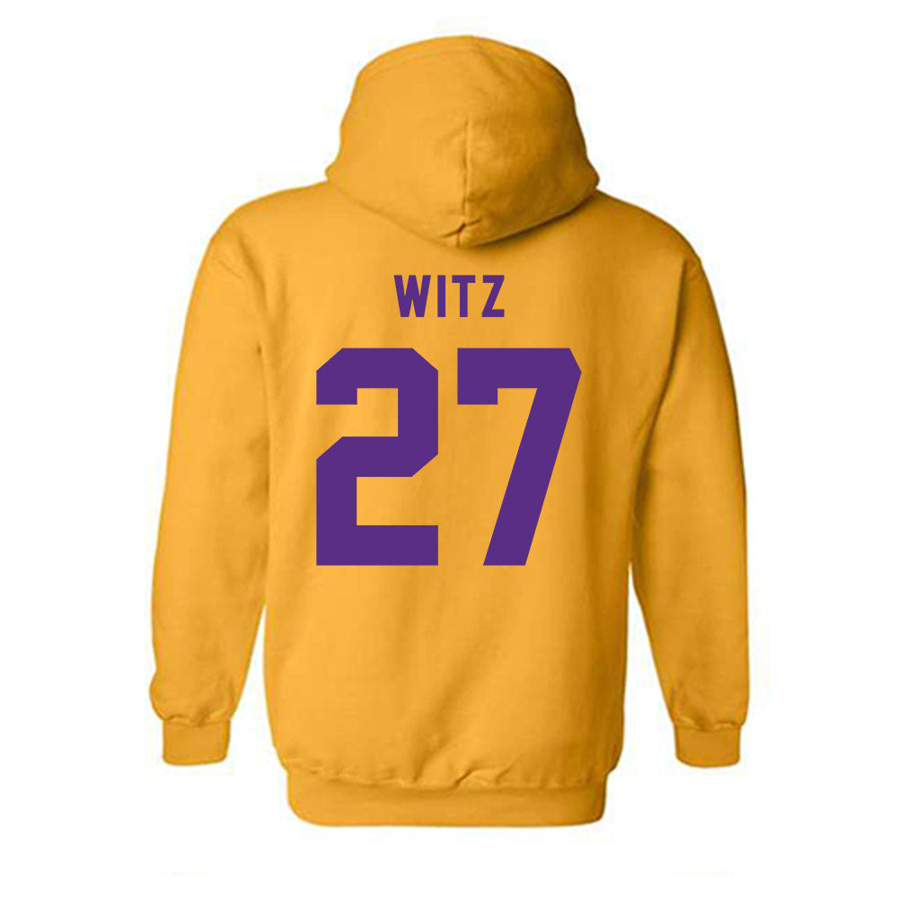 LSU - NCAA Women's Soccer : Morgan Witz - Classic Shersey Hooded Sweatshirt-1