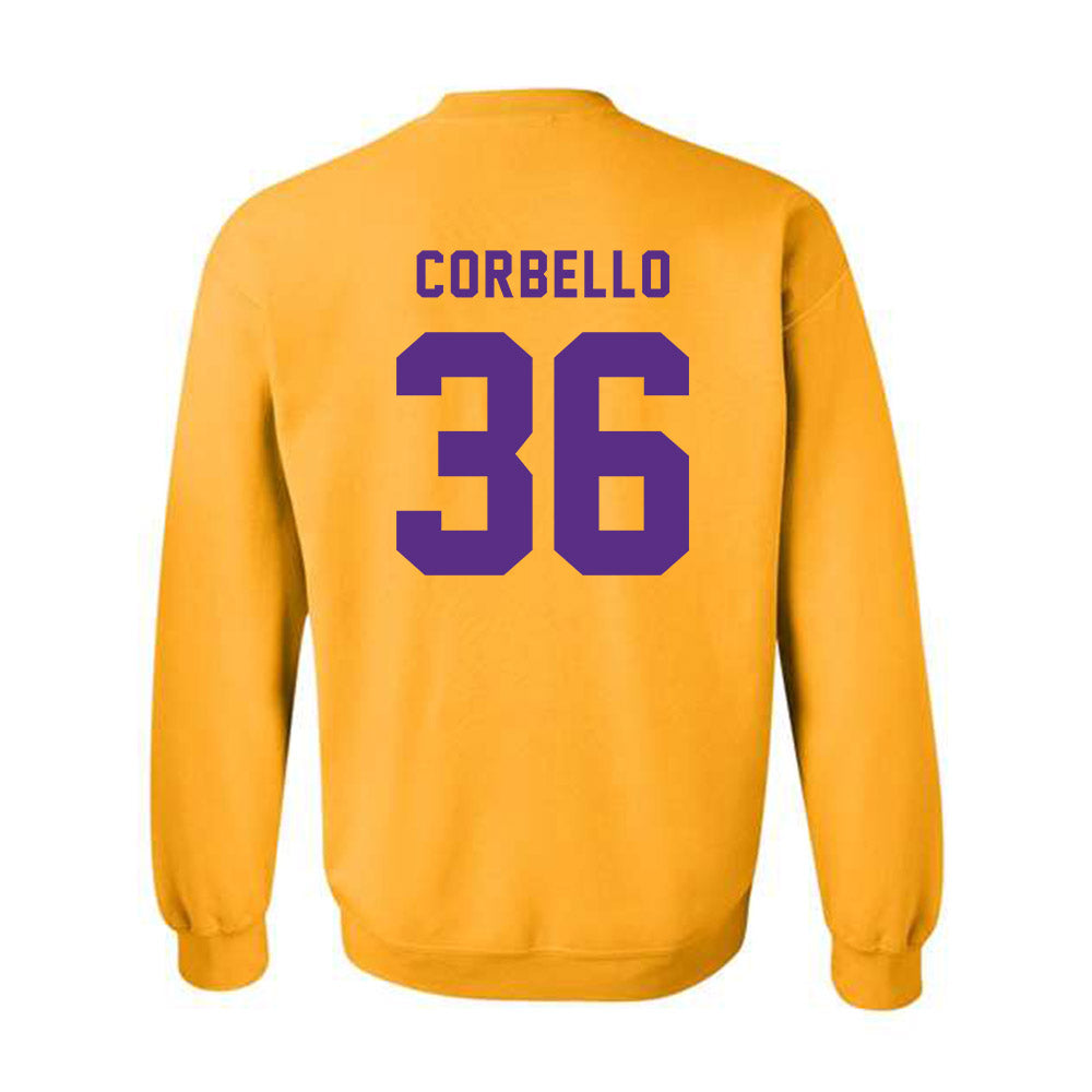 LSU - NCAA Football : Aidan Corbello - Classic Shersey Crewneck Sweatshirt-1