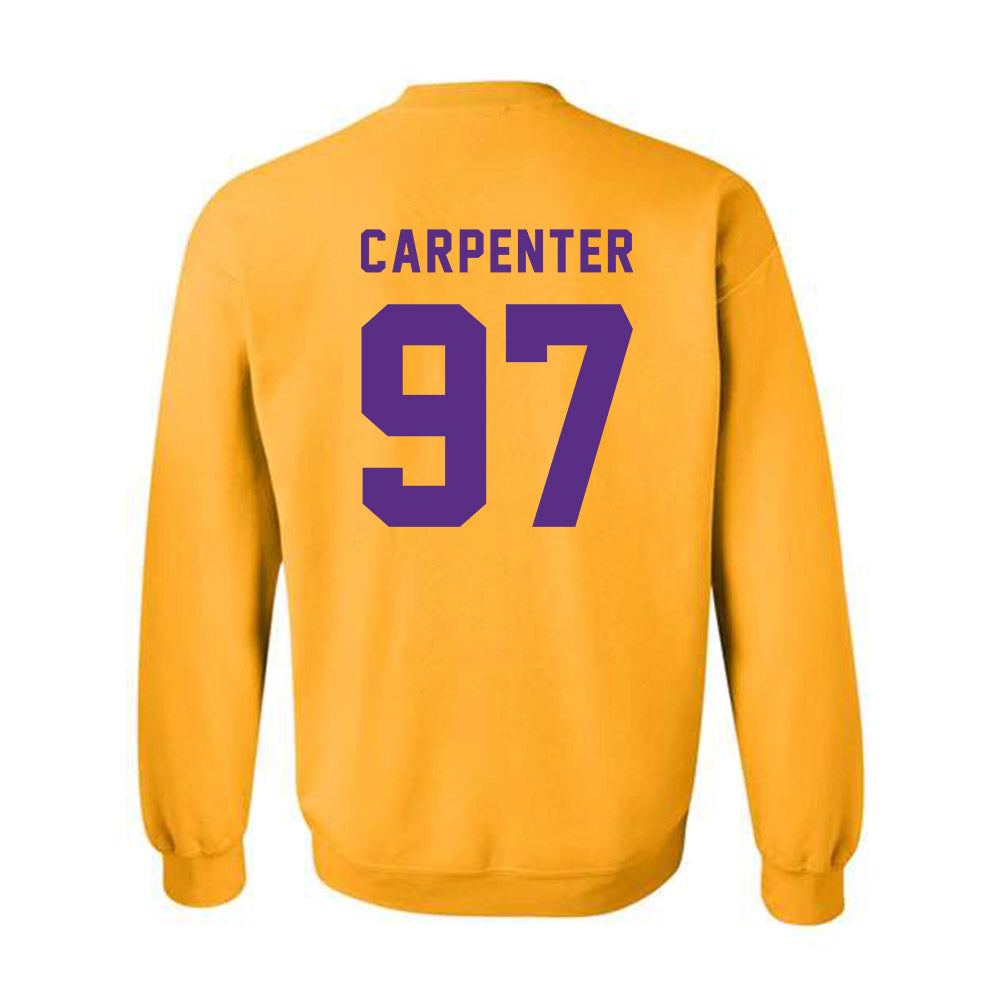 LSU - NCAA Football : Dylan Carpenter - Classic Shersey Crewneck Sweatshirt-1