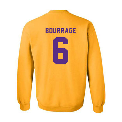 LSU - NCAA Women's Basketball : Divine Bourrage - Classic Shersey Crewneck Sweatshirt-1