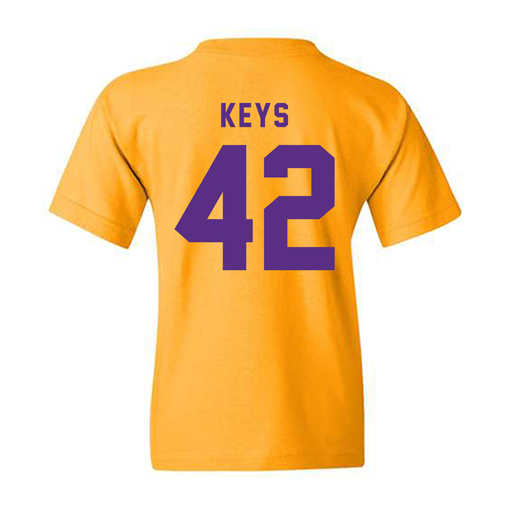 LSU - NCAA Football : Davhon Keys - Classic Shersey Youth T-Shirt-1