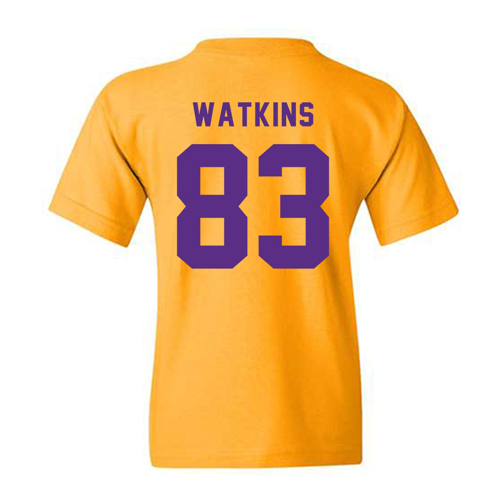 LSU - NCAA Football : Jelani Watkins - Classic Shersey Youth T-Shirt-1