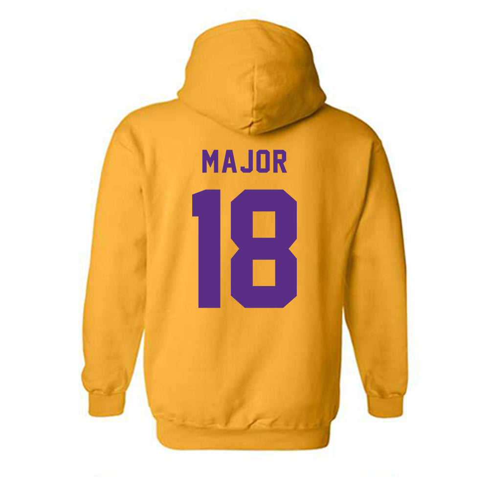LSU - NCAA Women's Soccer : Kelsey Major - Classic Shersey Hooded Sweatshirt-1