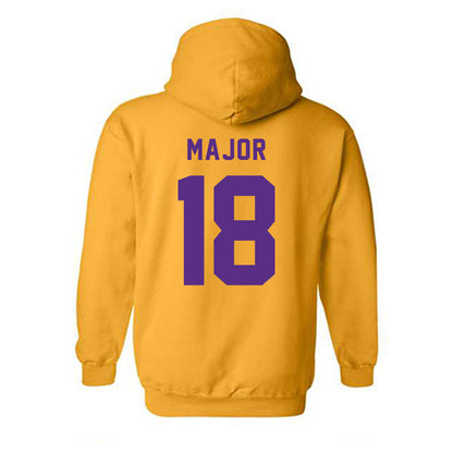 LSU - NCAA Women's Soccer : Kelsey Major - Classic Shersey Hooded Sweatshirt-1