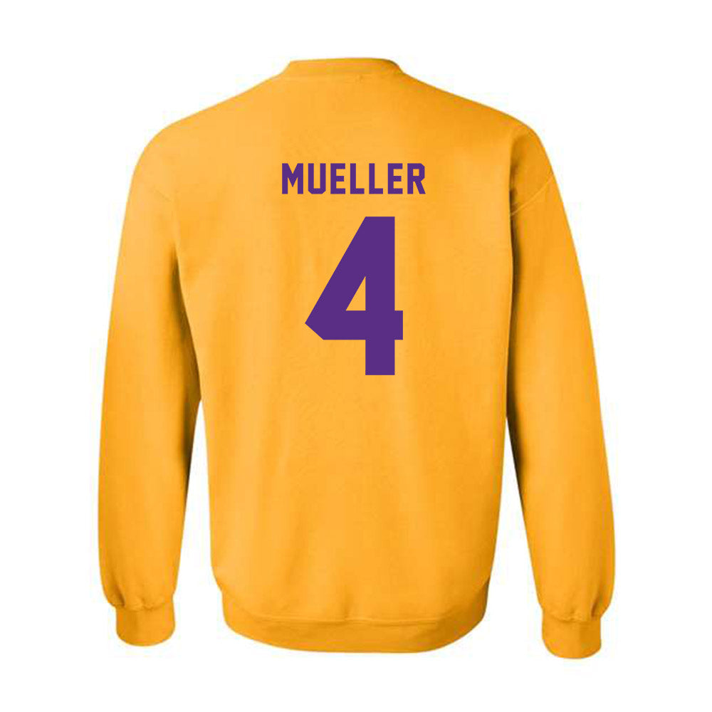 LSU - NCAA Beach Volleyball : Kylie Mueller - Classic Shersey Crewneck Sweatshirt-1
