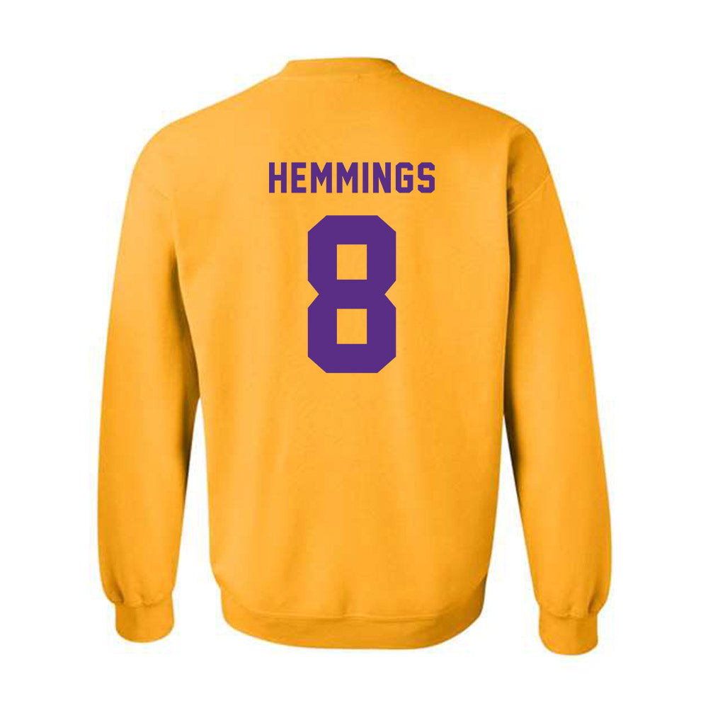LSU - NCAA Women's Volleyball : Ella Hemmings - Classic Shersey Crewneck Sweatshirt-1