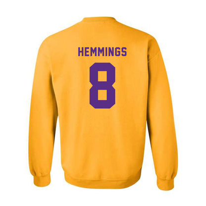 LSU - NCAA Women's Volleyball : Ella Hemmings - Classic Shersey Crewneck Sweatshirt-1