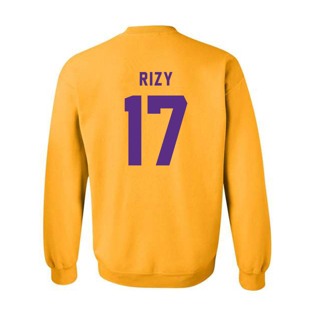 LSU - NCAA Baseball : Mavrick Rizy - Classic Shersey Crewneck Sweatshirt-1