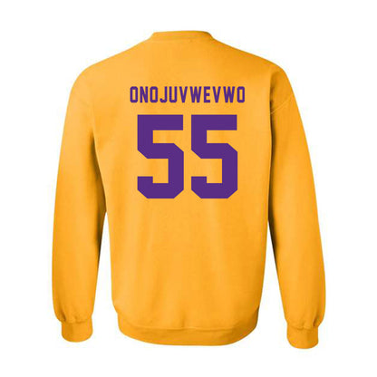LSU - NCAA Women's Track & Field : Ella Onojuvwevwo - Classic Shersey Crewneck Sweatshirt-1