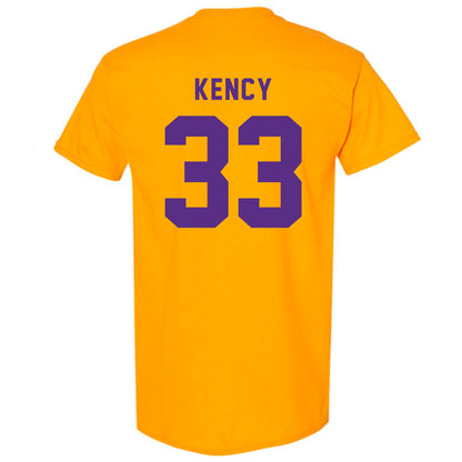 LSU - NCAA Football : David Kency - Classic Shersey T-Shirt-1