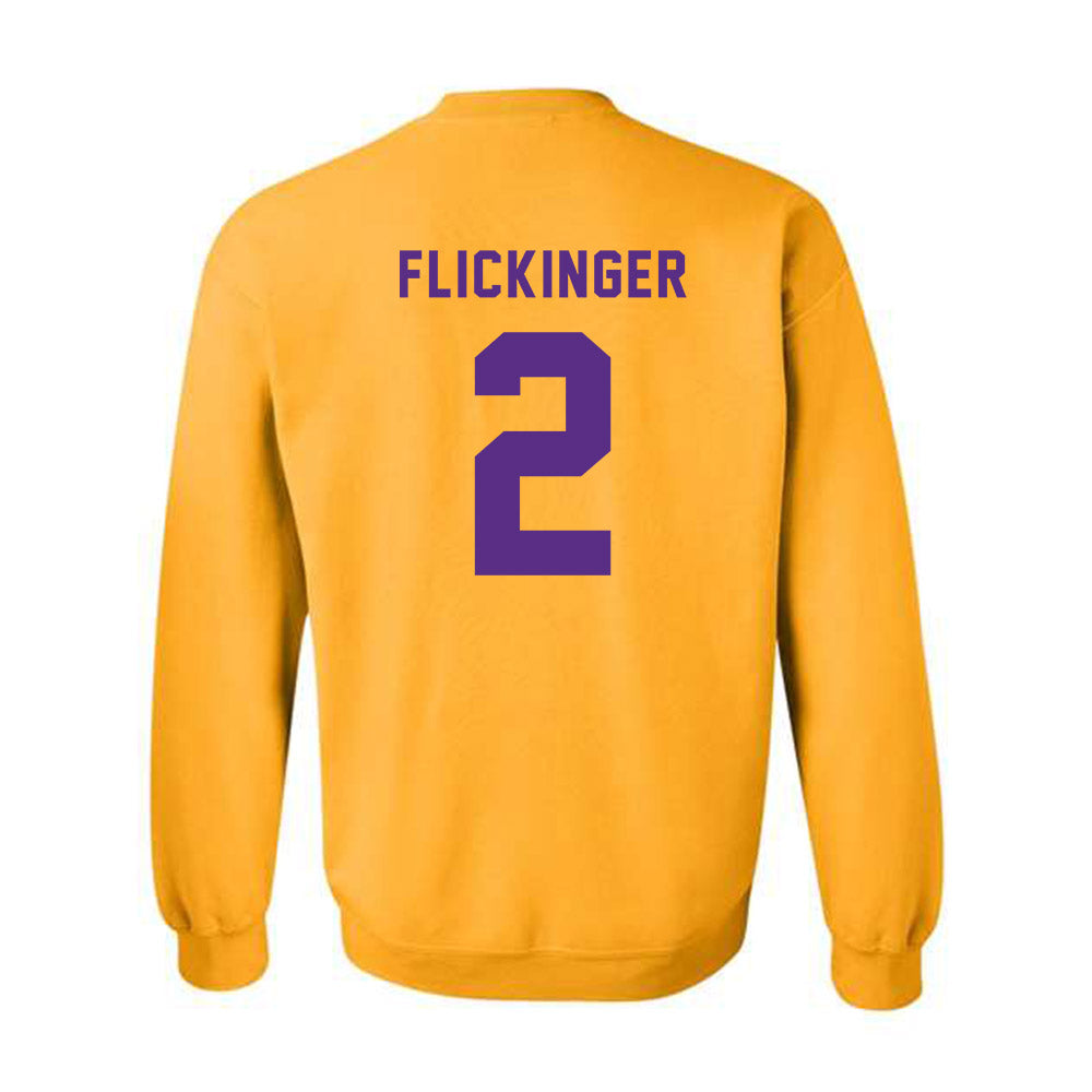 LSU - NCAA Women's Volleyball : Paige Flickinger - Classic Shersey Crewneck Sweatshirt-1