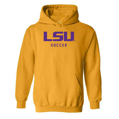 LSU - NCAA Women's Soccer : Morgan Witz - Classic Shersey Hooded Sweatshirt-0