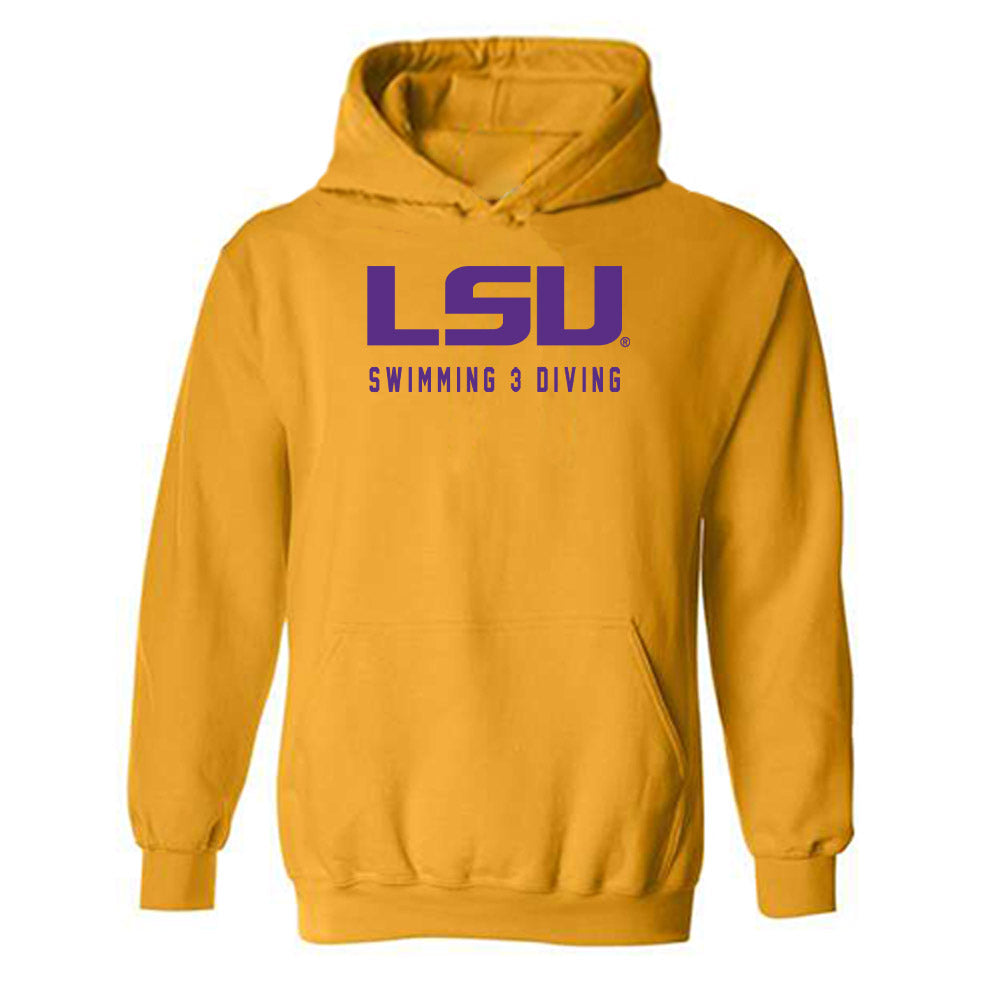 LSU - NCAA Women's Swimming & Diving : Malou Douillard - Classic Shersey Hooded Sweatshirt-0