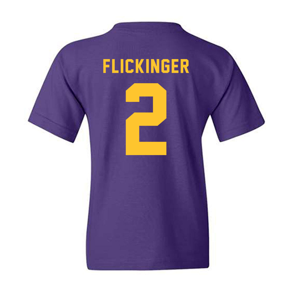 LSU - NCAA Women's Volleyball : Paige Flickinger - Classic Shersey Youth T-Shirt-1