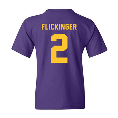 LSU - NCAA Women's Volleyball : Paige Flickinger - Classic Shersey Youth T-Shirt-1