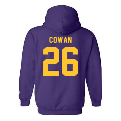 LSU - NCAA Baseball : Zac Cowan - Classic Shersey Hooded Sweatshirt-1