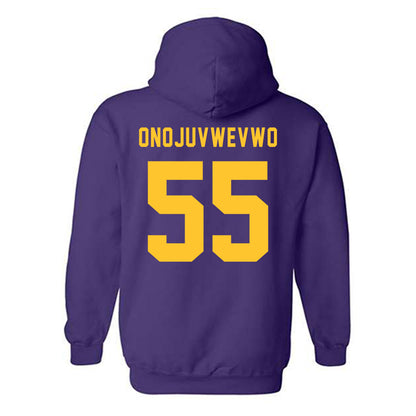 LSU - NCAA Women's Track & Field : Ella Onojuvwevwo - Classic Shersey Hooded Sweatshirt-1