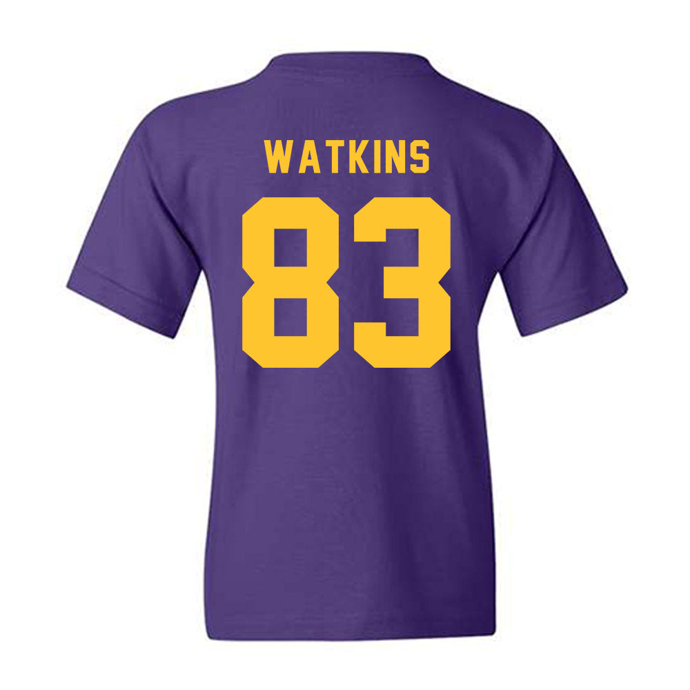 LSU - NCAA Football : Jelani Watkins - Classic Shersey Youth T-Shirt-1
