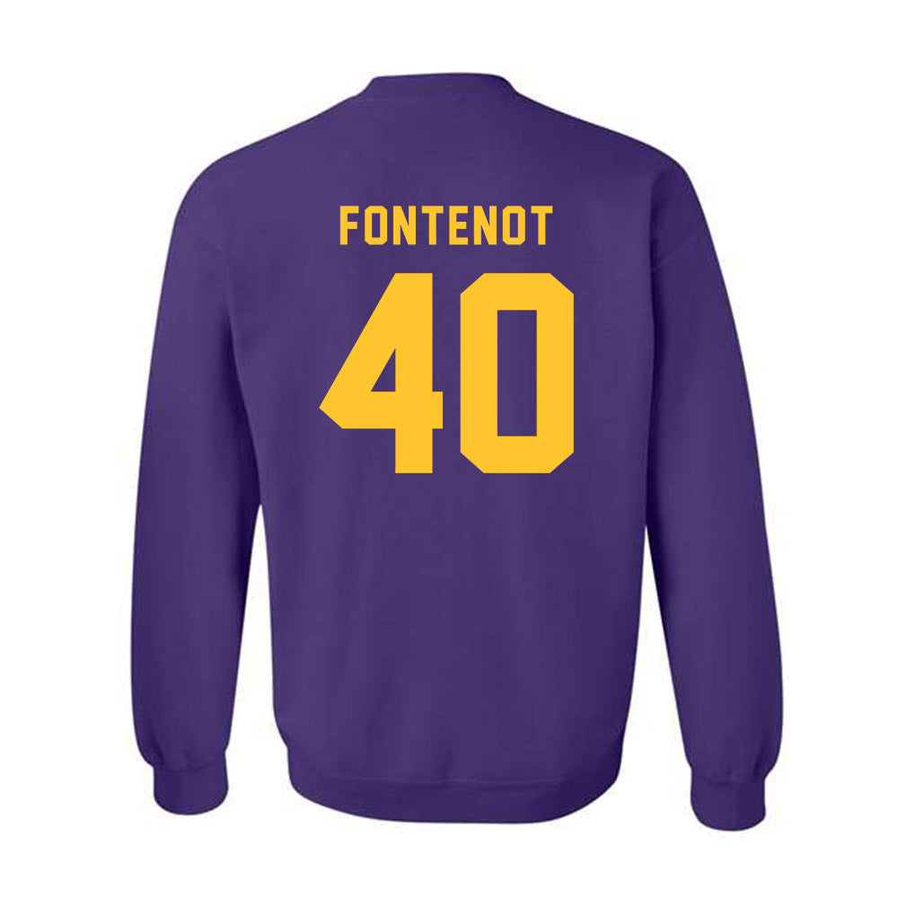LSU - NCAA Baseball : Grant Fontenot - Classic Shersey Crewneck Sweatshirt-1