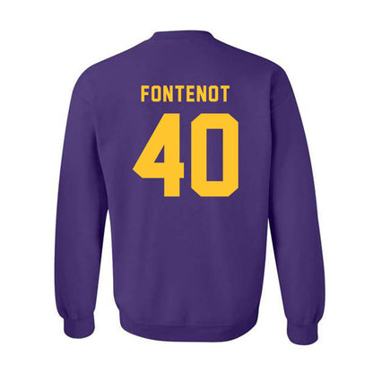 LSU - NCAA Baseball : Grant Fontenot - Classic Shersey Crewneck Sweatshirt-1