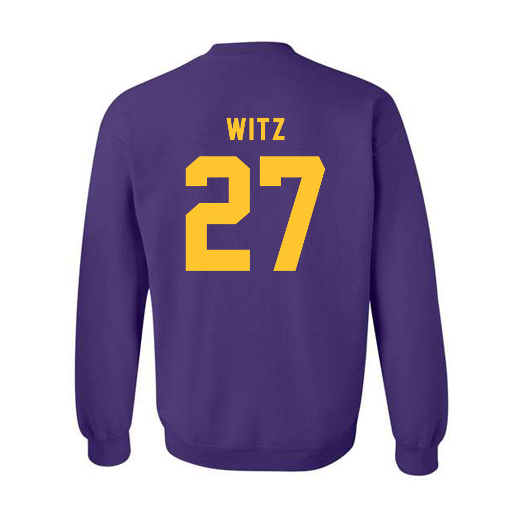 LSU - NCAA Women's Soccer : Morgan Witz - Classic Shersey Crewneck Sweatshirt-1