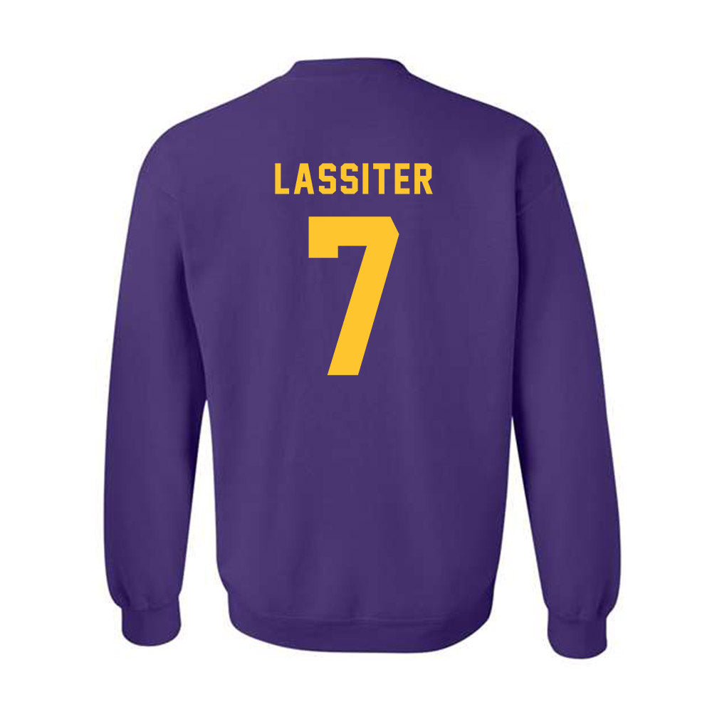 LSU - NCAA Softball : Jalia Lassiter - Classic Shersey Crewneck Sweatshirt-1