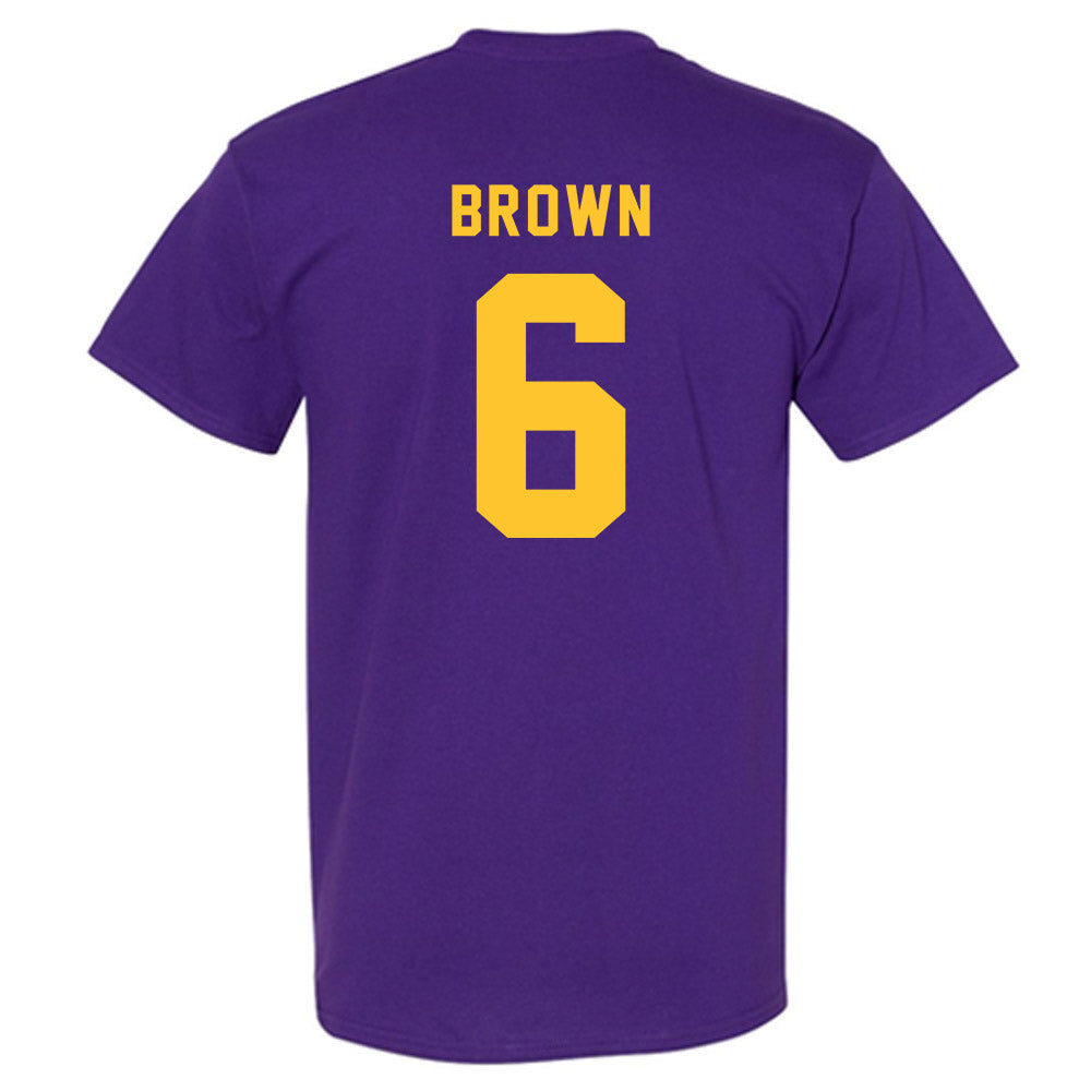 LSU - NCAA Football : Barion Brown - Classic Shersey T-Shirt-1