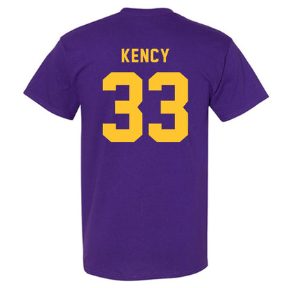 LSU - NCAA Football : David Kency - Classic Shersey T-Shirt-1