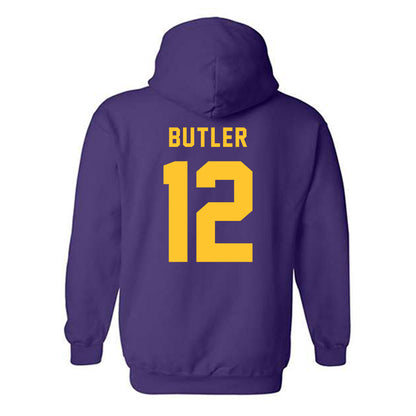 LSU - NCAA Football : Jimari Butler - Classic Shersey Hooded Sweatshirt-1