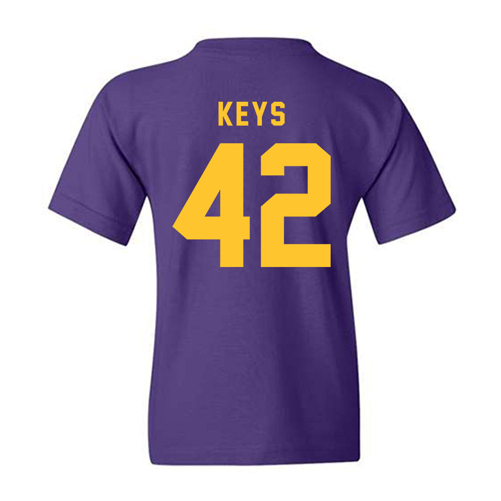 LSU - NCAA Football : Davhon Keys - Classic Shersey Youth T-Shirt-1