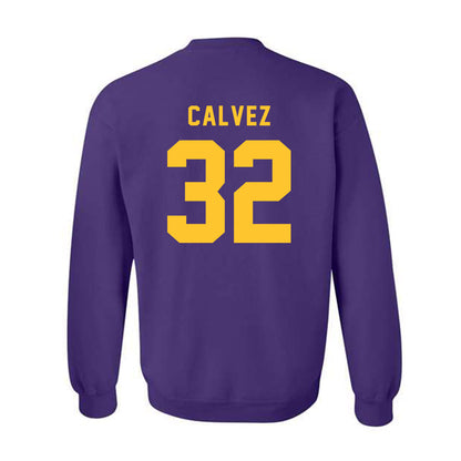 LSU - NCAA Softball : Zoe Calvez - Classic Shersey Crewneck Sweatshirt-1