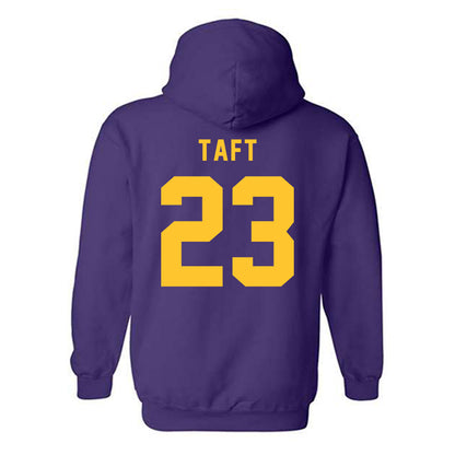LSU - NCAA Beach Volleyball : Amelia Taft - Classic Shersey Hooded Sweatshirt-1