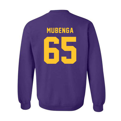 LSU - NCAA Football : Paul Mubenga - Classic Shersey Crewneck Sweatshirt-1