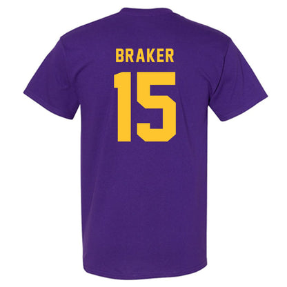 LSU - NCAA Football : Jaiden Braker - Classic Shersey T-Shirt-1