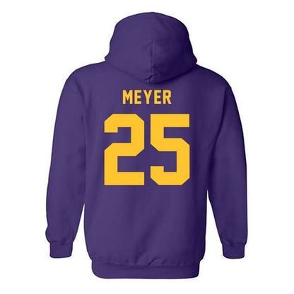 LSU - NCAA Beach Volleyball : Emily Meyer - Classic Shersey Hooded Sweatshirt-1