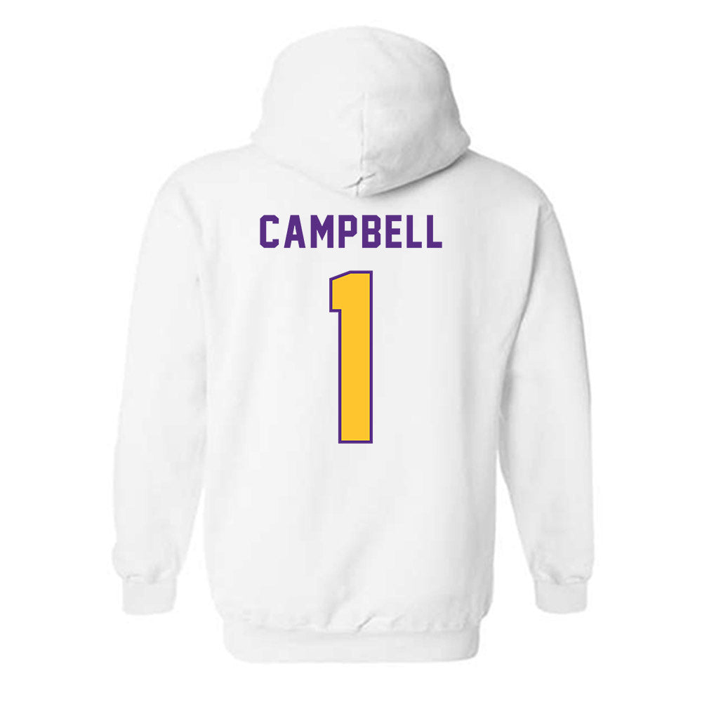 LSU - NCAA Beach Volleyball : Gracey James Campbell - Classic Shersey Hooded Sweatshirt-1