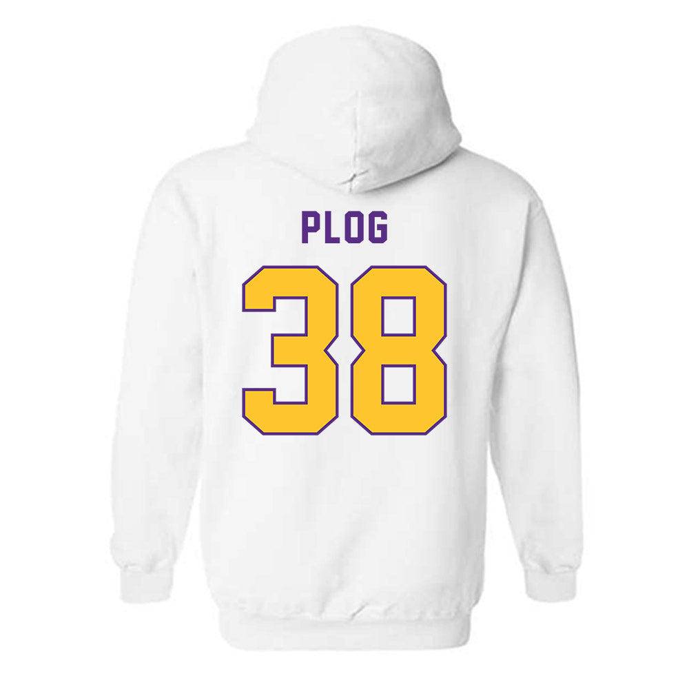 LSU - NCAA Baseball : Ethan Plog - Classic Shersey Hooded Sweatshirt-1