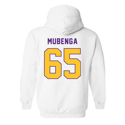 LSU - NCAA Football : Paul Mubenga - Classic Shersey Hooded Sweatshirt-1