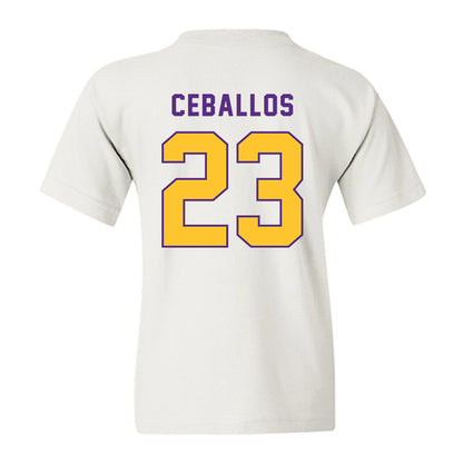 LSU - NCAA Women's Soccer : Gabbi Ceballos - Classic Shersey Youth T-Shirt-1