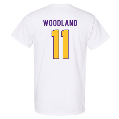 LSU - NCAA Football : PJ Woodland - Classic Shersey T-Shirt-1