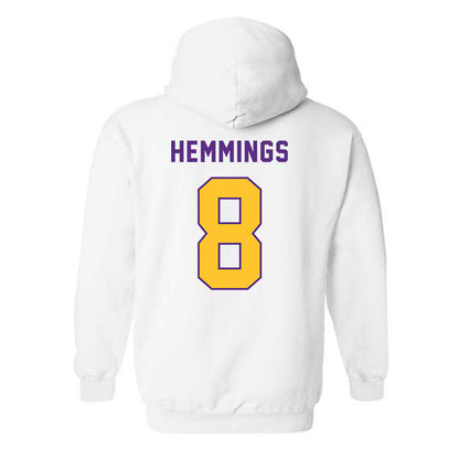LSU - NCAA Women's Volleyball : Ella Hemmings - Classic Shersey Hooded Sweatshirt-1